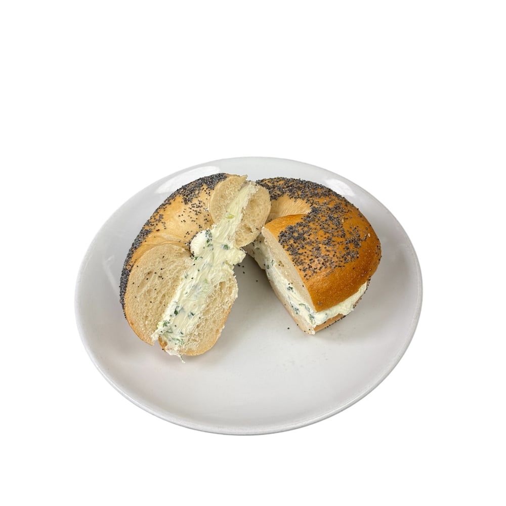 Tofu Scallion Cream Cheese Sandwich