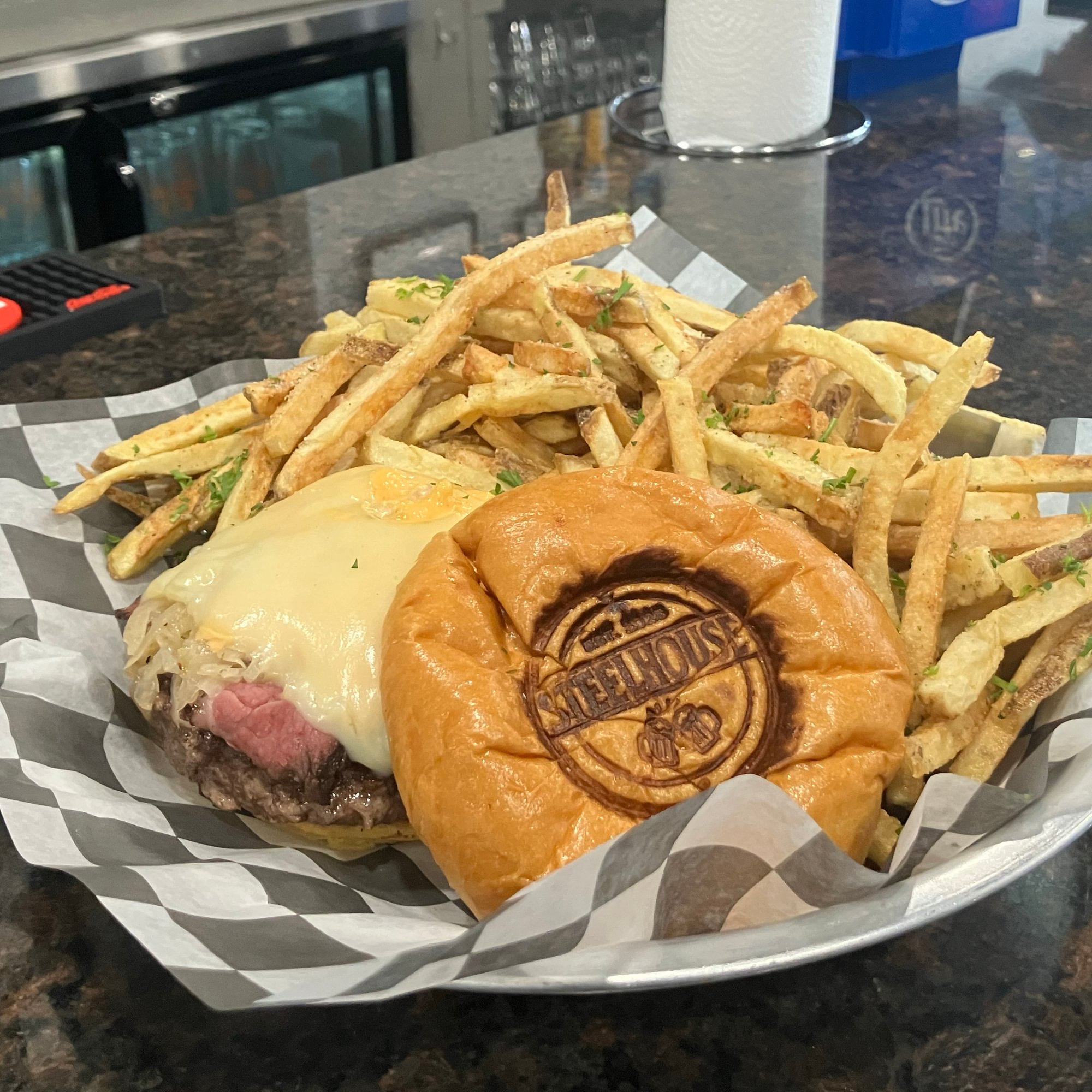 Steel Sunrise Burger