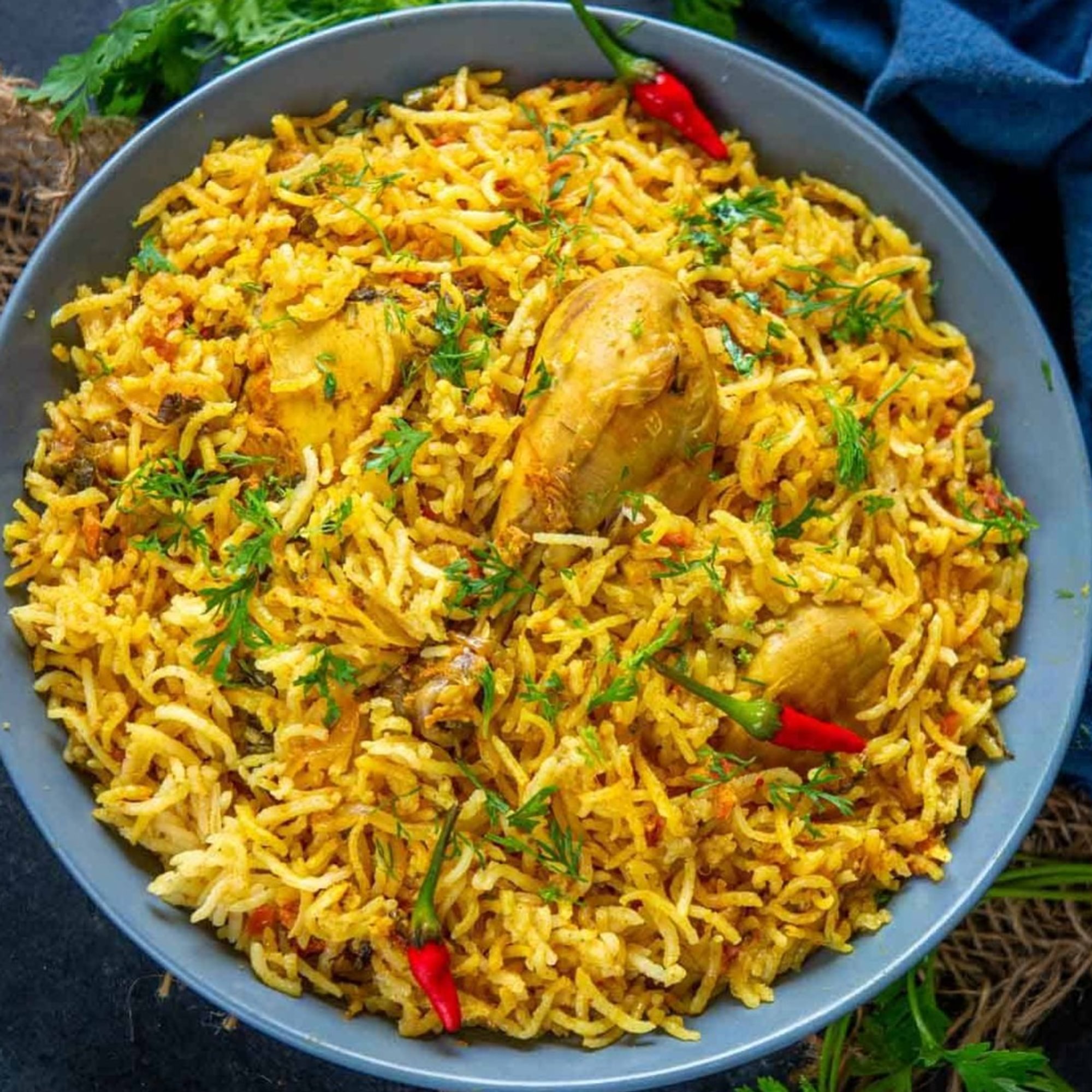 Khuska Chicken Pulav