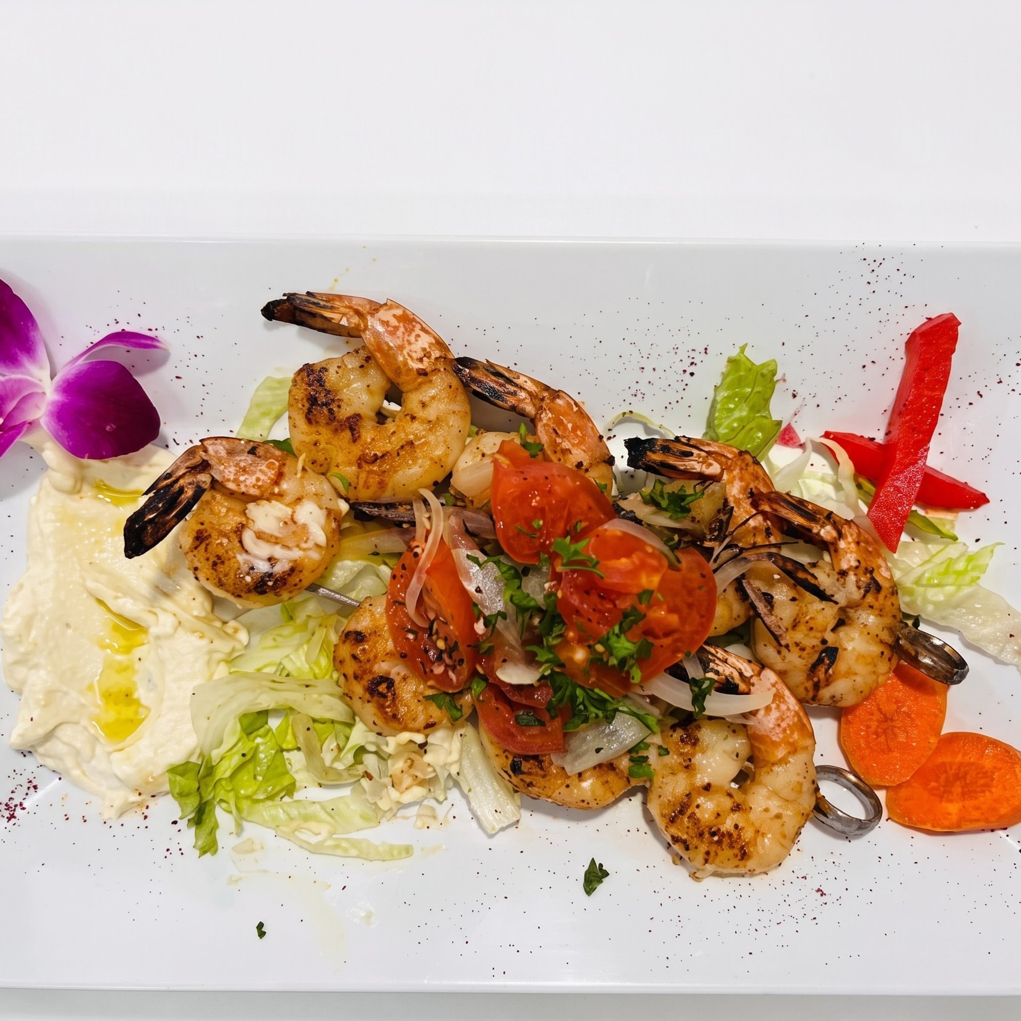 Grilled Shrimp Skewer