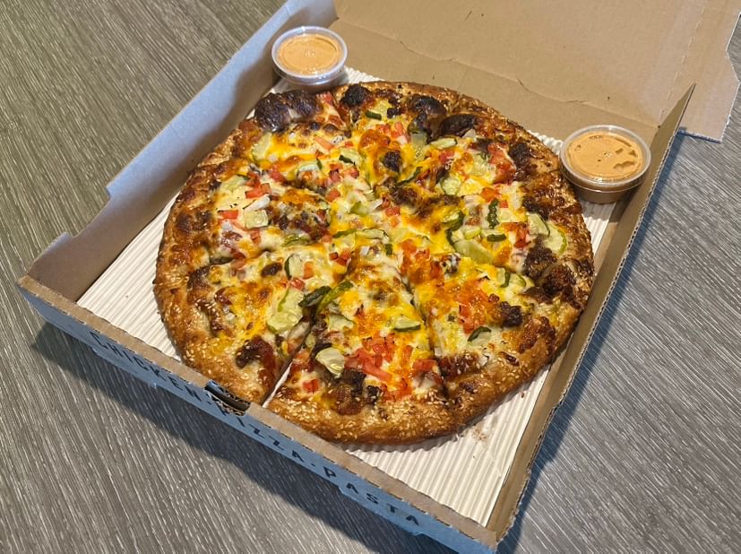 Smashin Burger Pizza