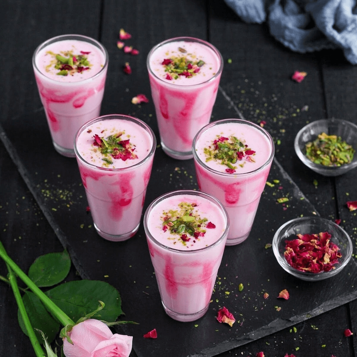 Rose Lassi