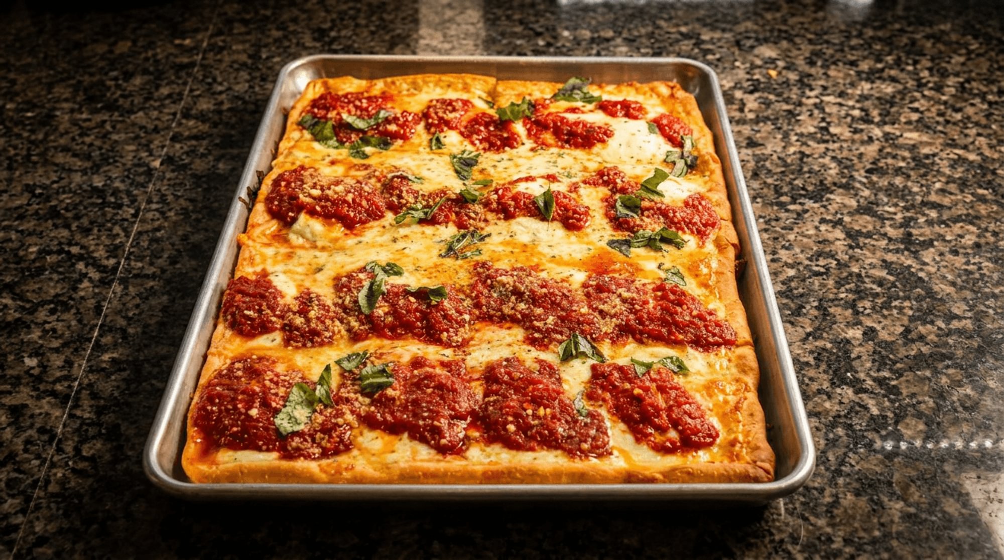 Grammas Square Pizza