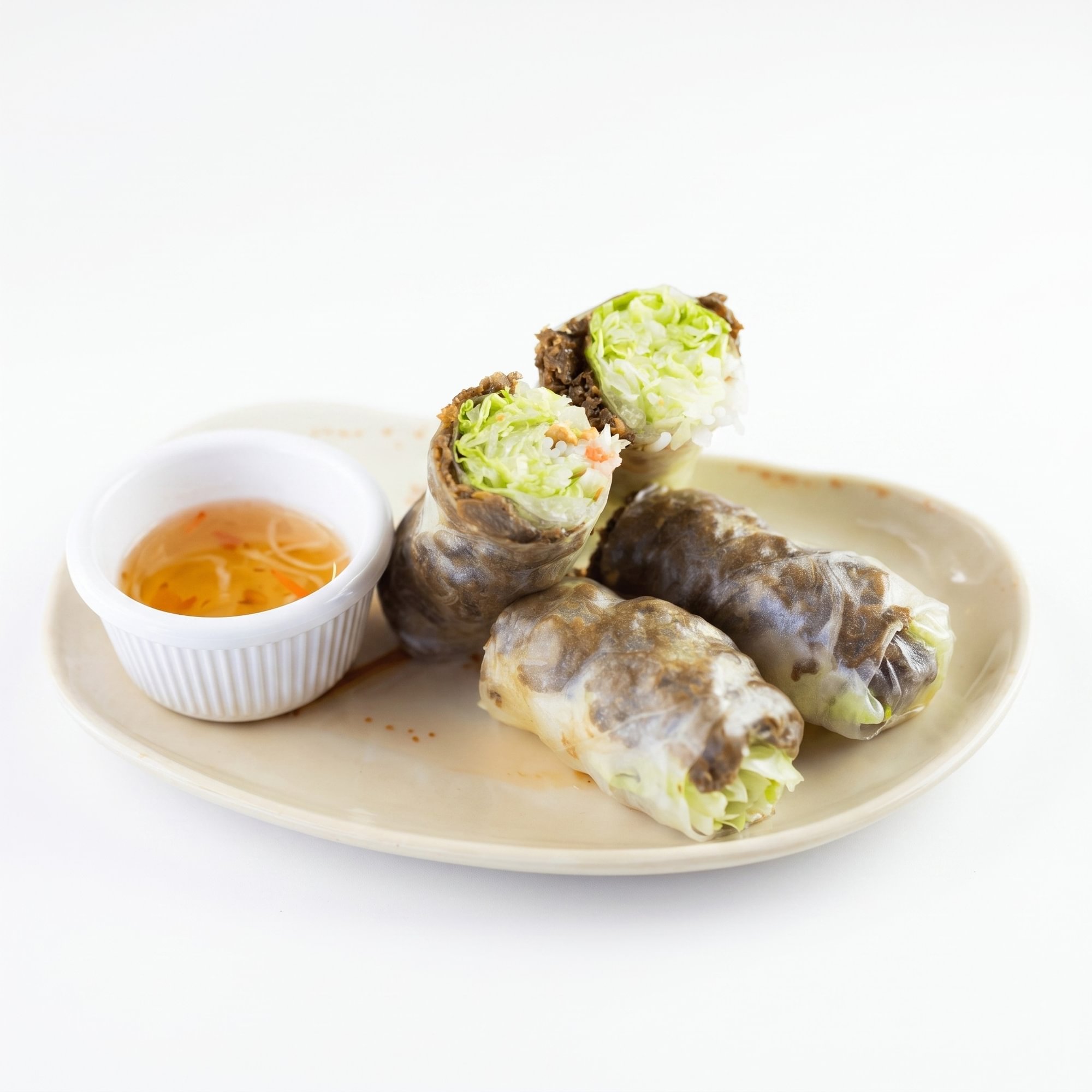 A4. Grilled Beef Spring Rolls