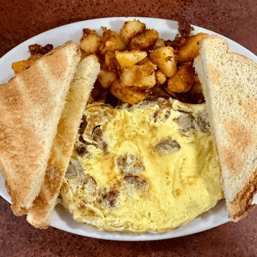 Sausage Omelet