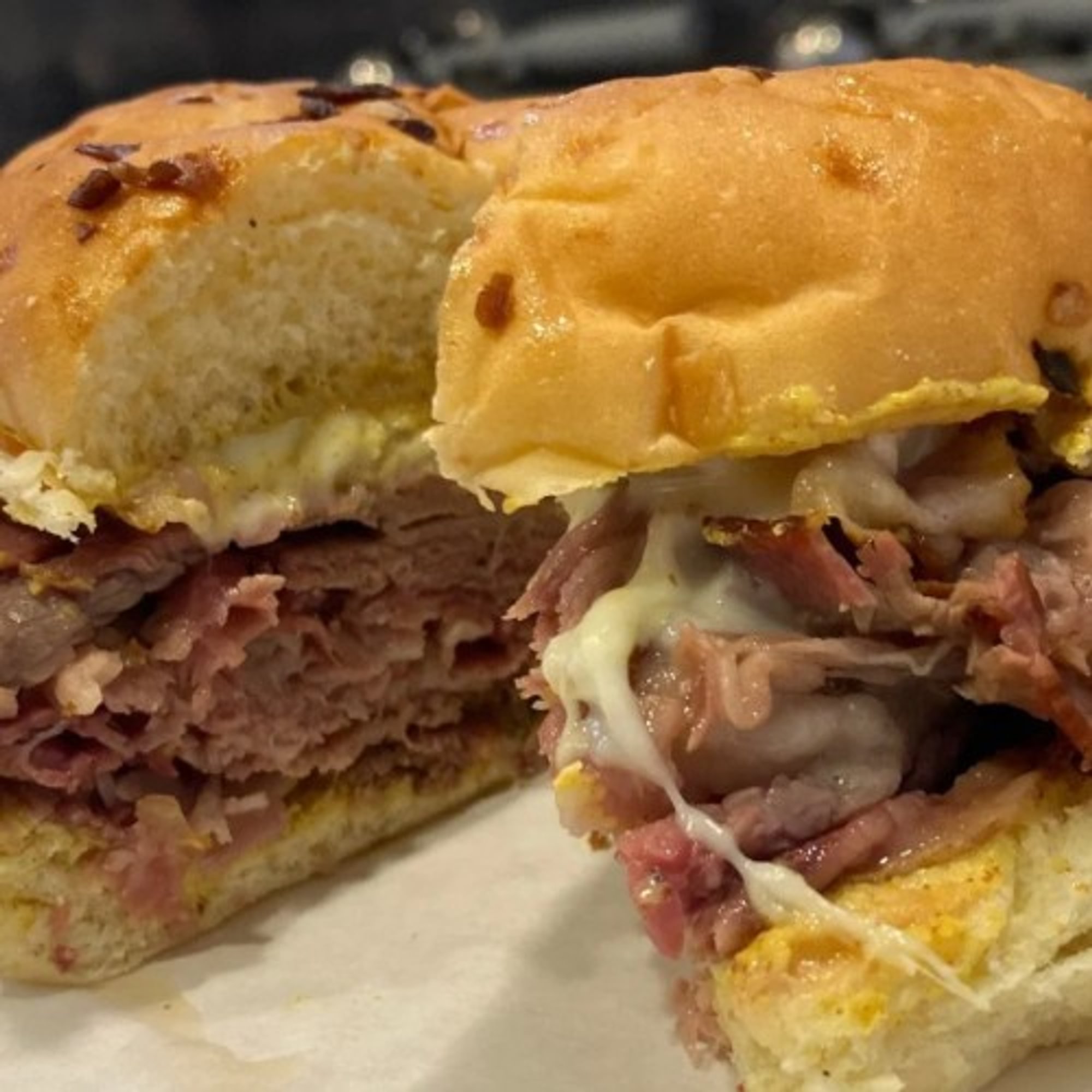 Smoked Beef Brisket Sandwich 3 sizes