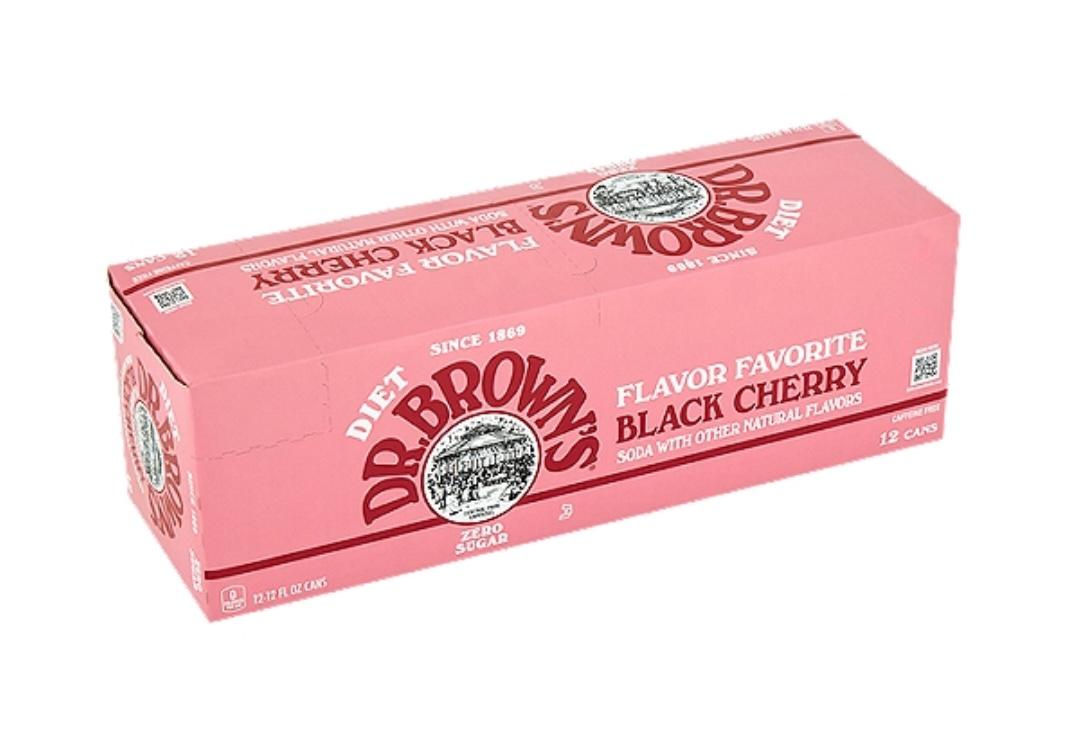 Dr. Brown’s Diet Black Cherry 12pk