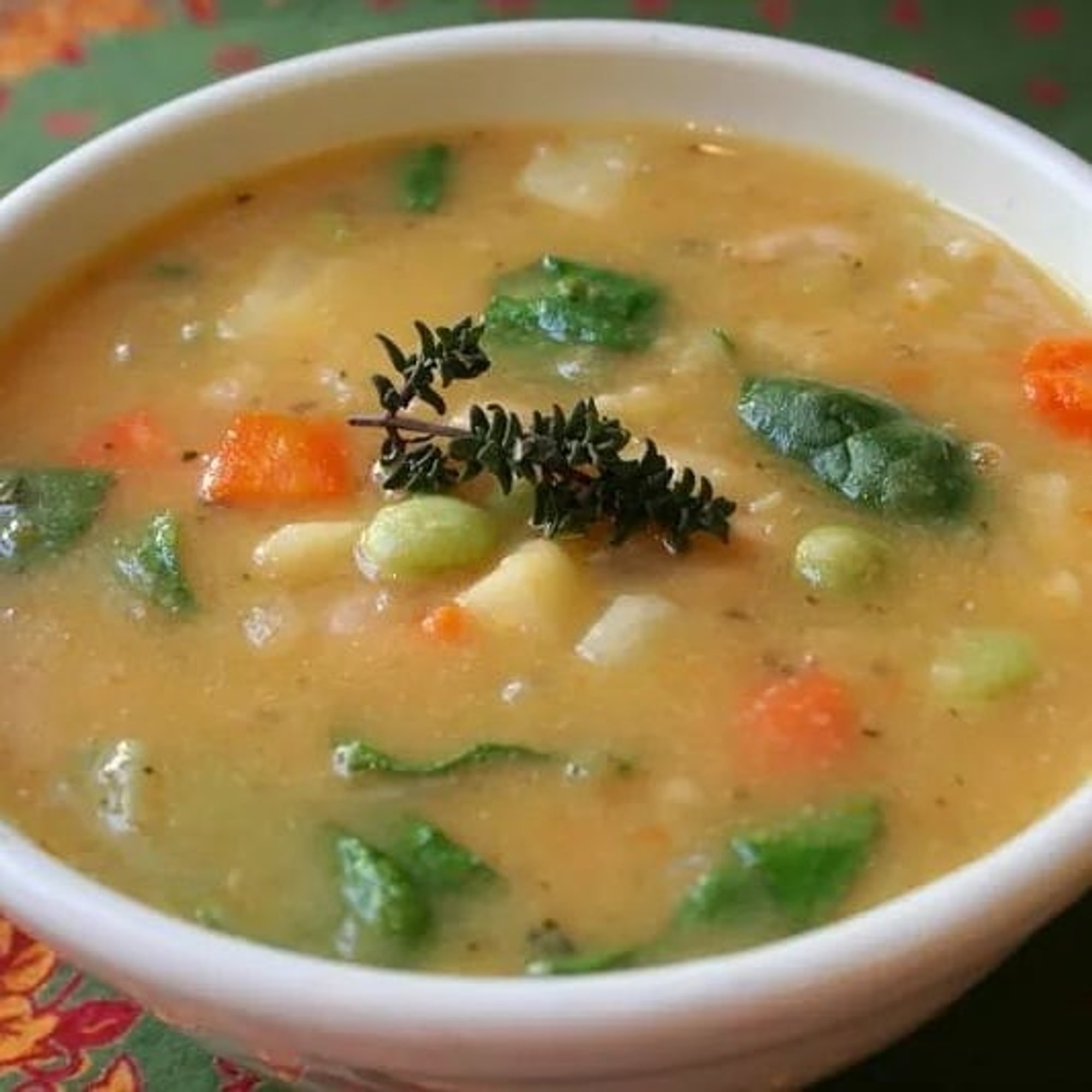 Golden Vegetable Soup