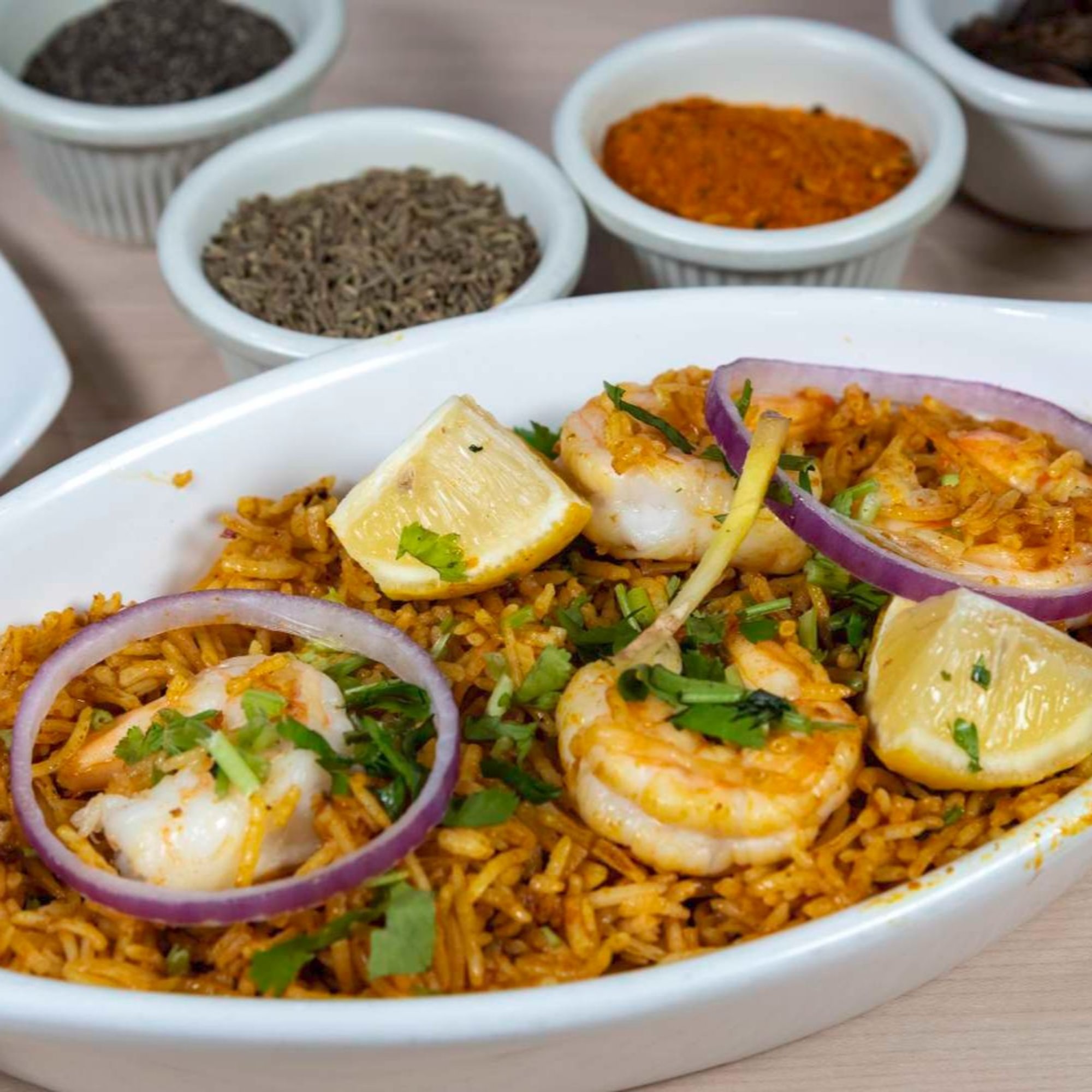 Shrimp Biryani