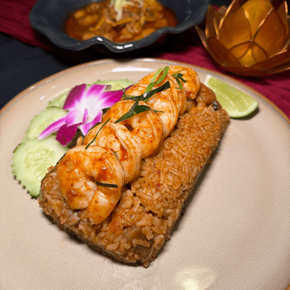 Tomyum goong fried rice