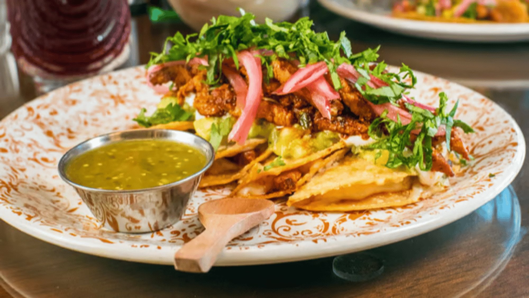 Al pastor quesadilla
