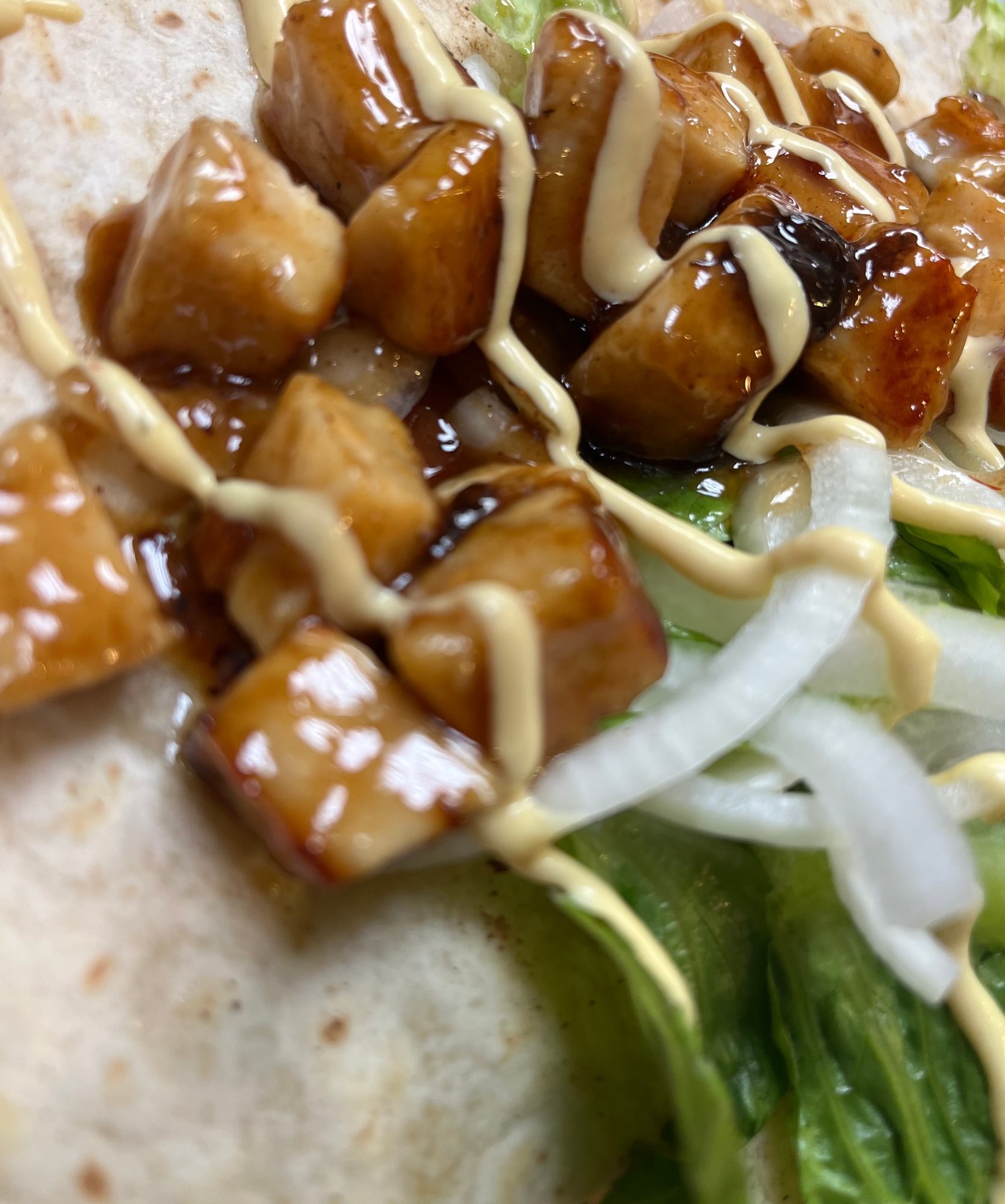 Teriyaki Chicken Wrap