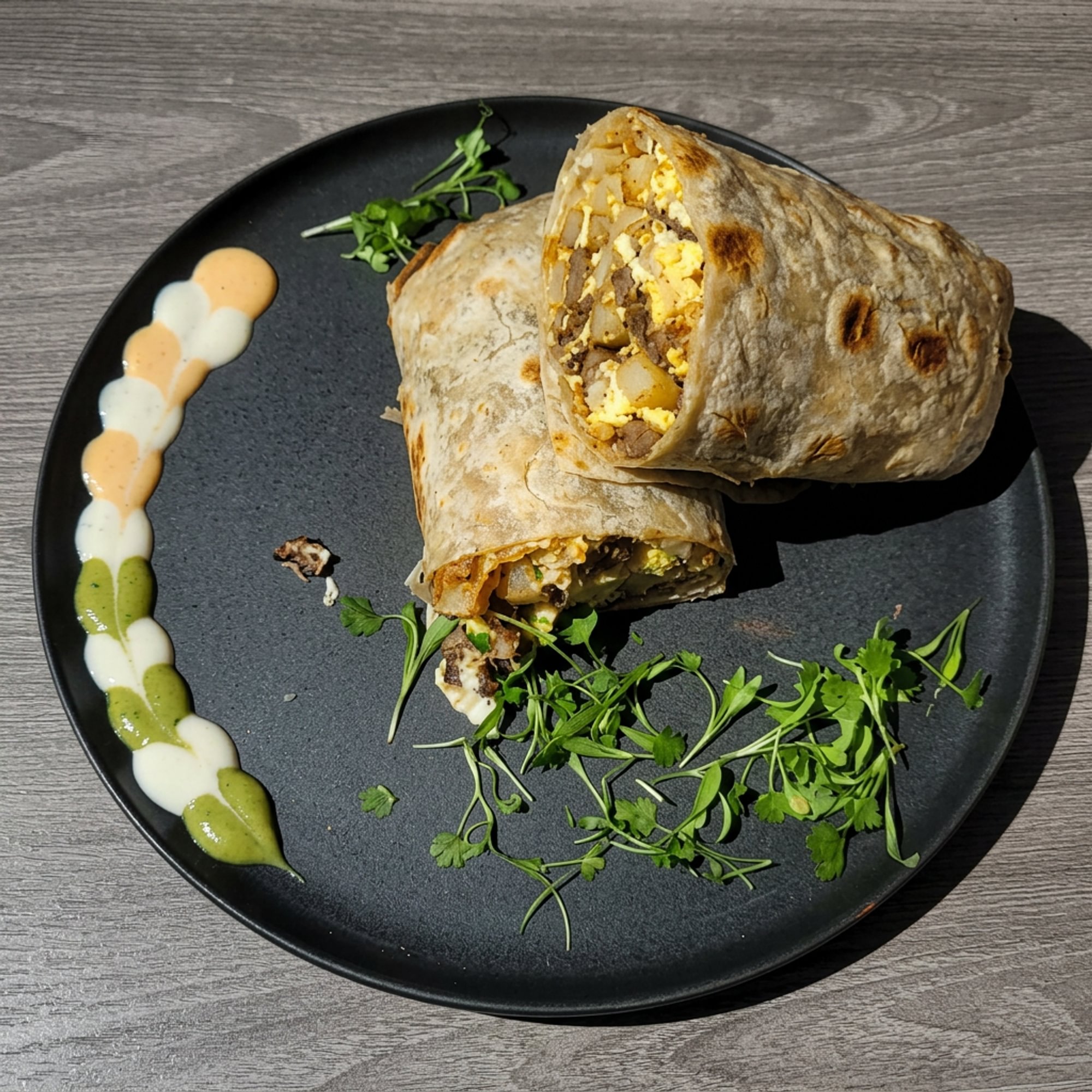 California Breakfast Burrito