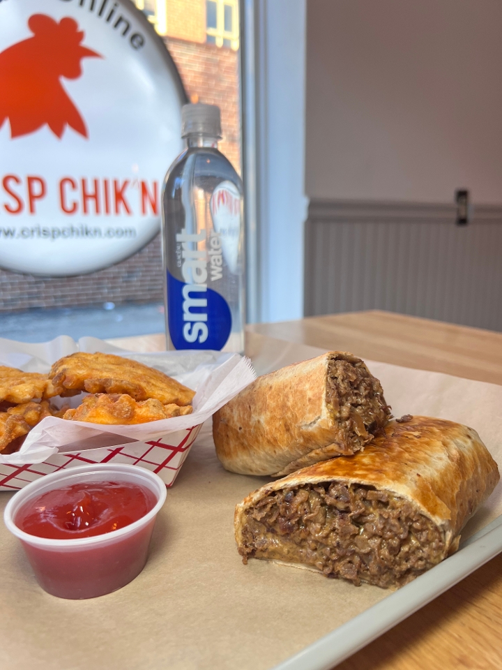 Philly Cheesesteak Toasted Wrap
