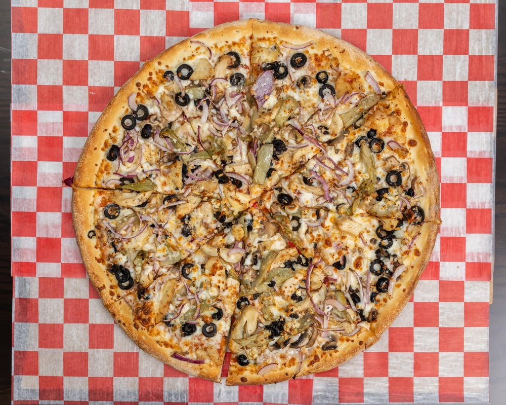 Mini 8" California Chicken Pizza