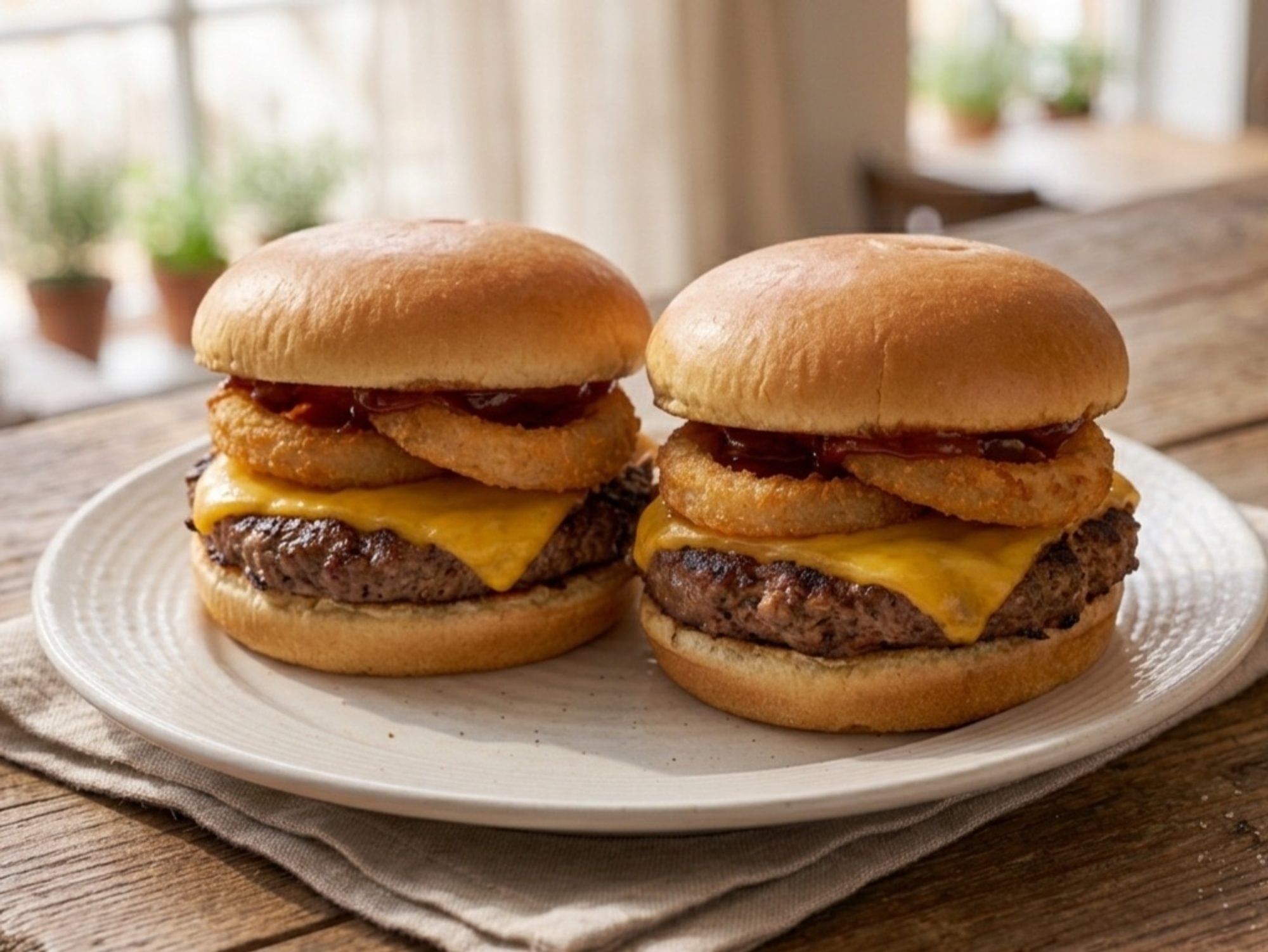SP Twin Drive-Thru Rodeo Cheeseburgers