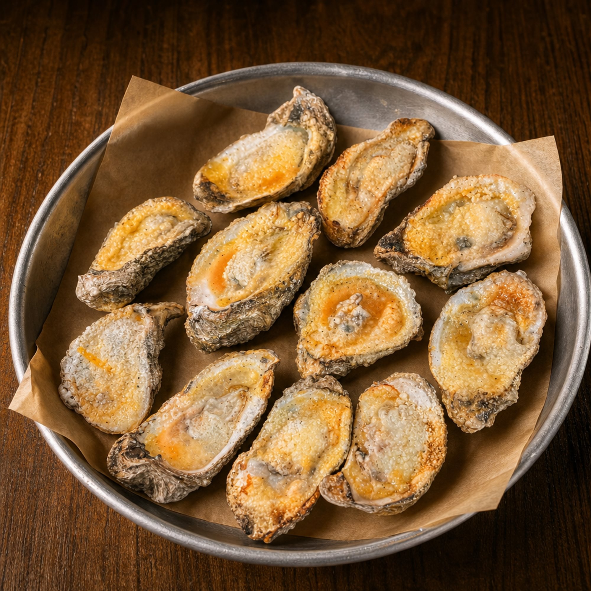 Fire-Grilled Oysters