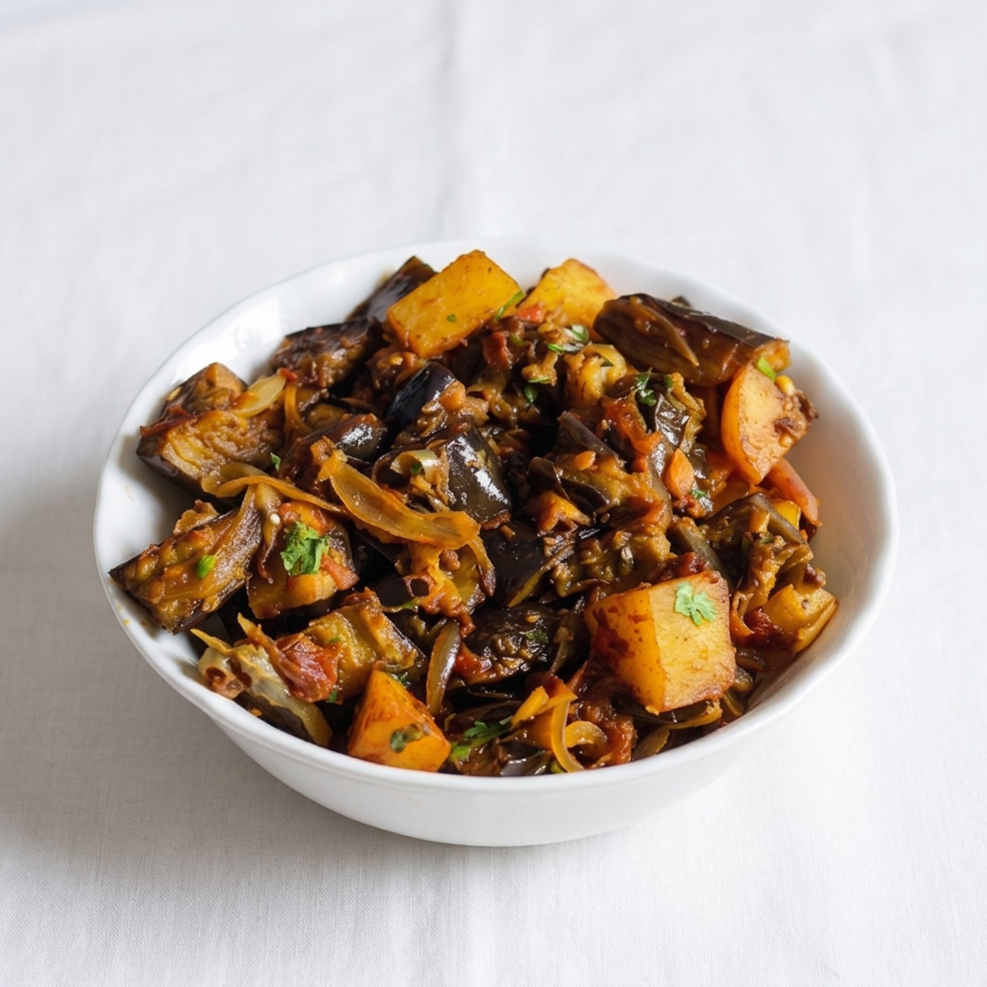 Baingan-do- Aloo