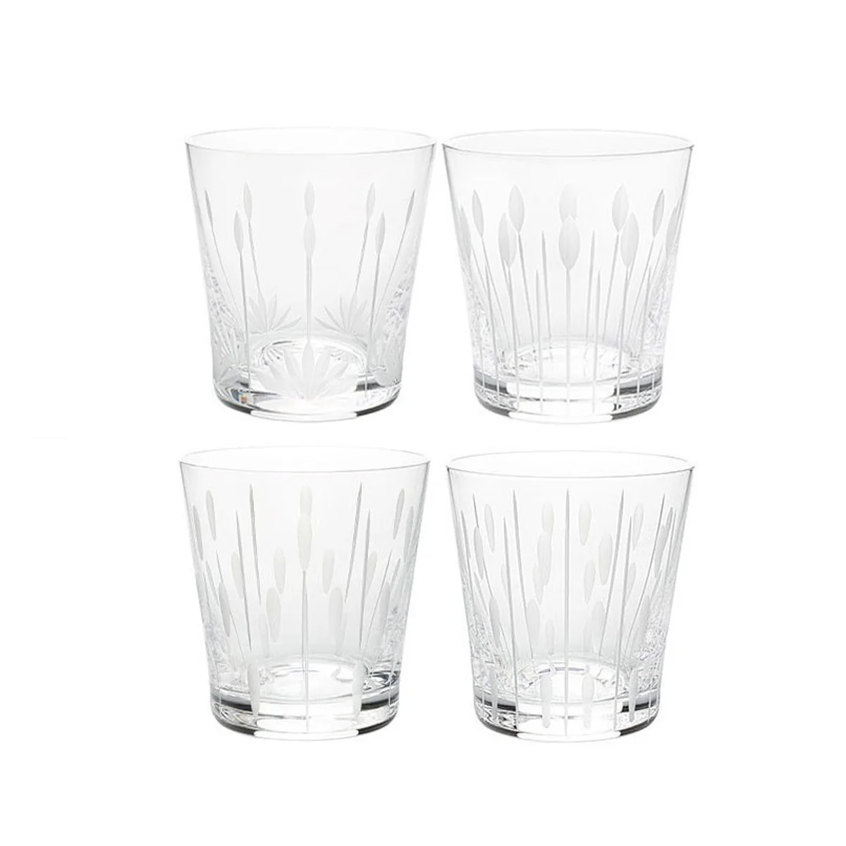 Lalique Lotus Tumblers