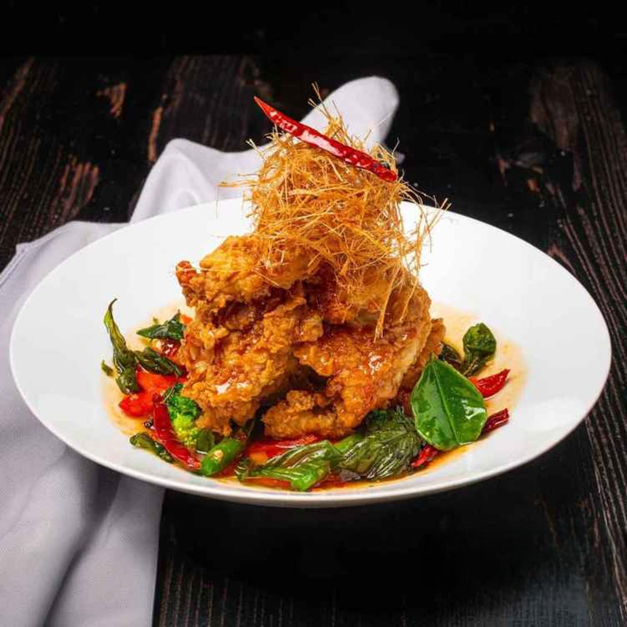 SF12. 湖南脆皮斑塊/Hunan Crispy Fish Filet