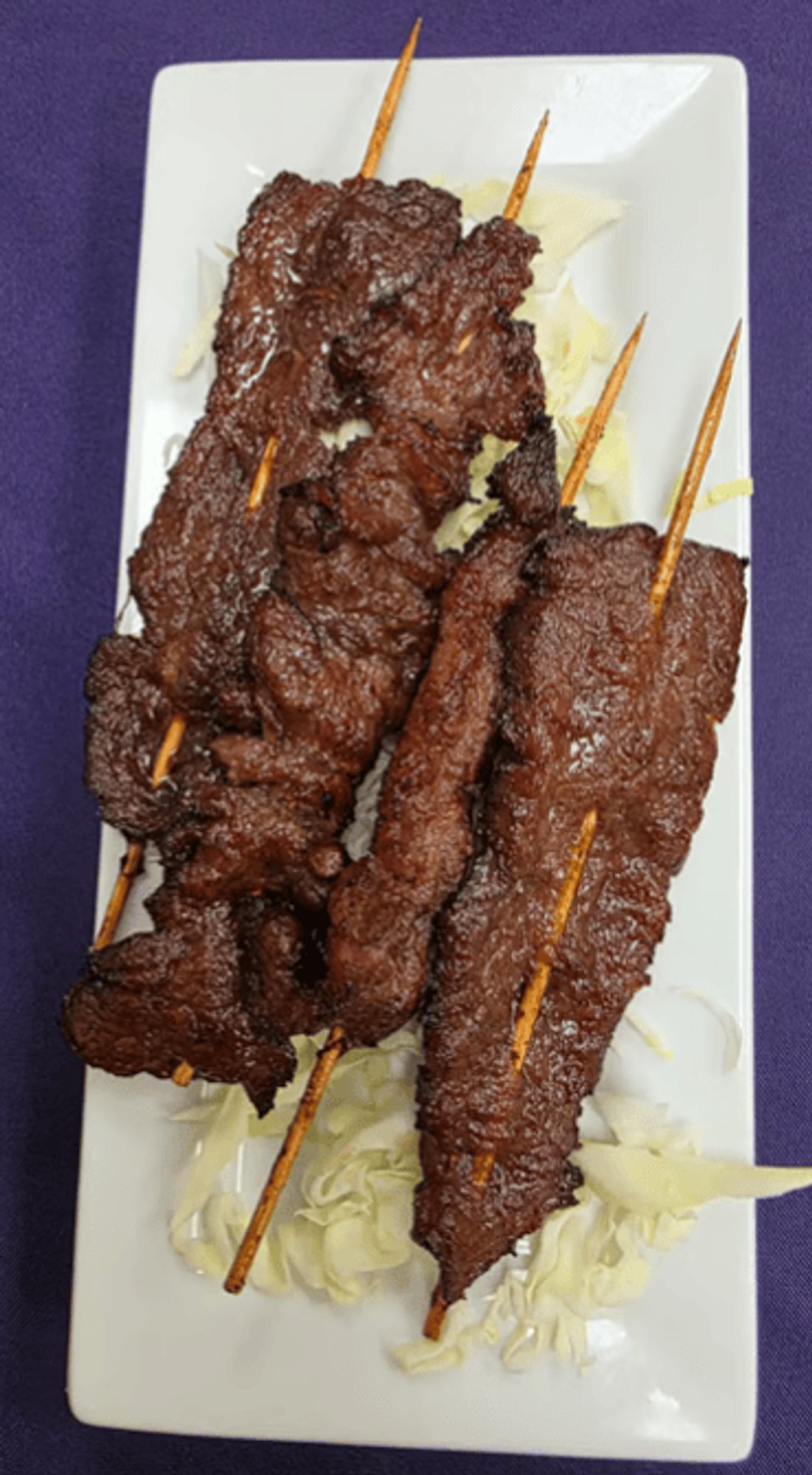 A12. Beef Satay