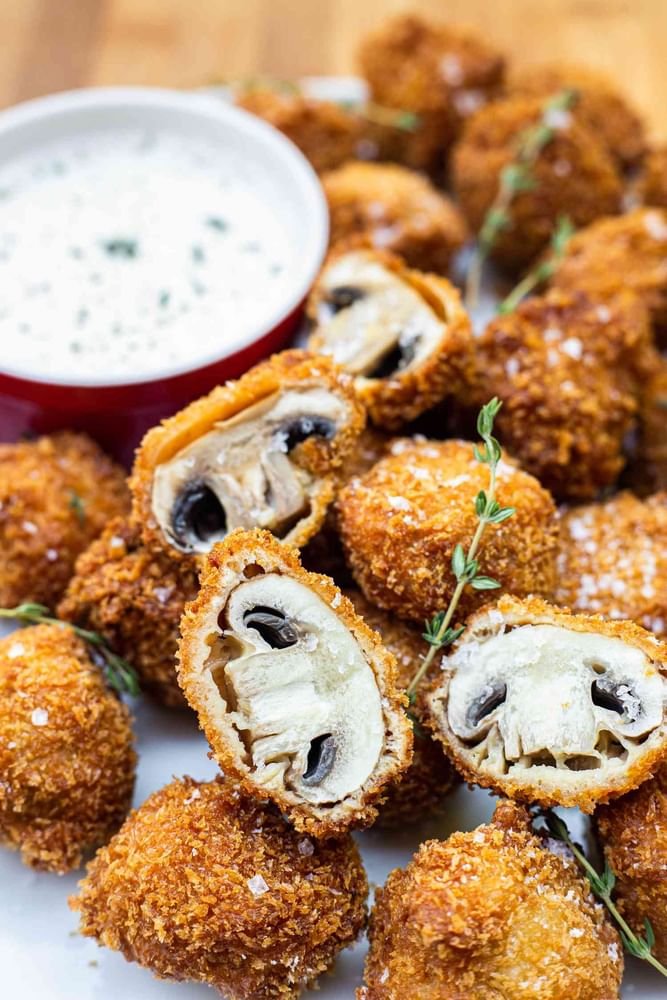 15 Fried Mushrooms