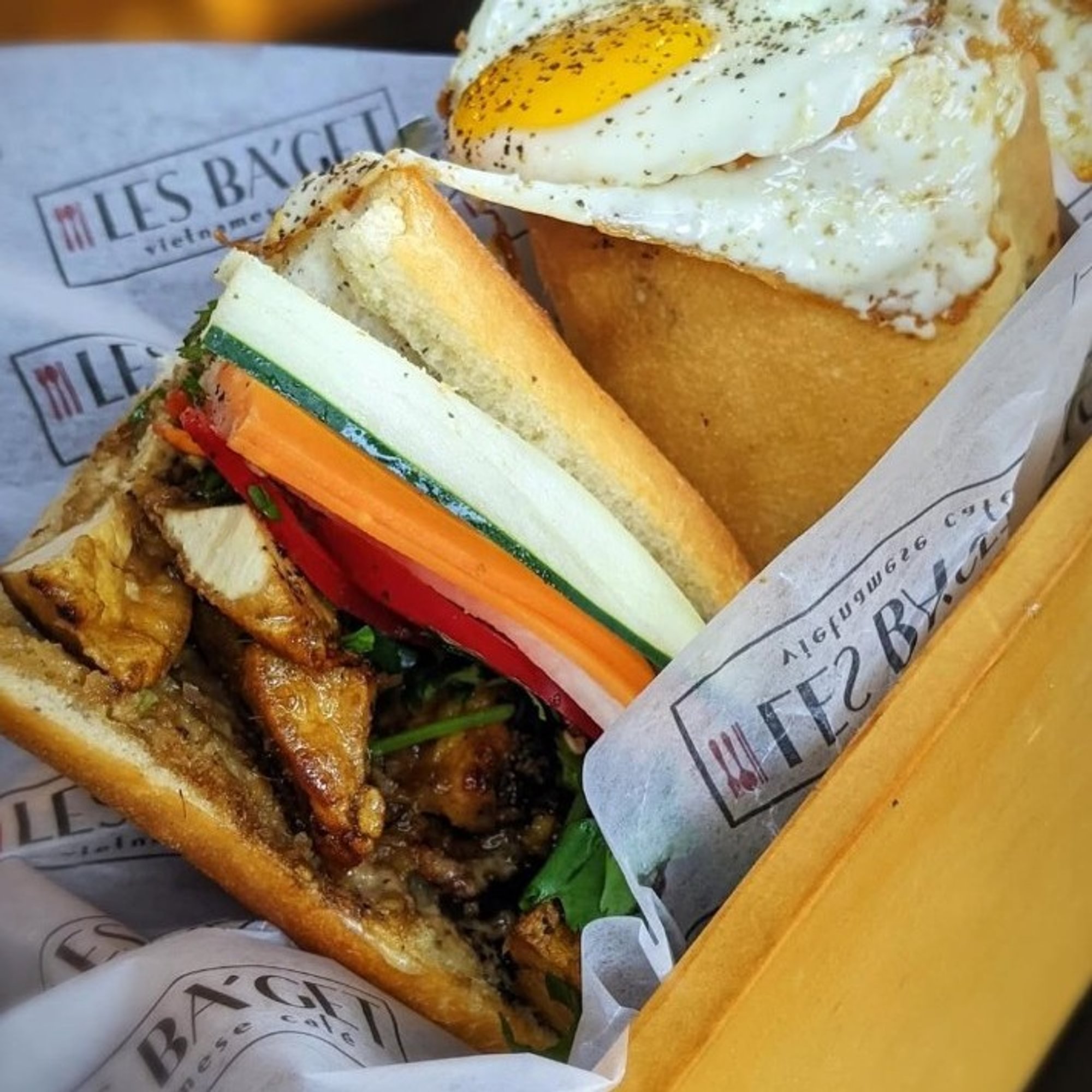 Lemongrass Tofu Baguette
