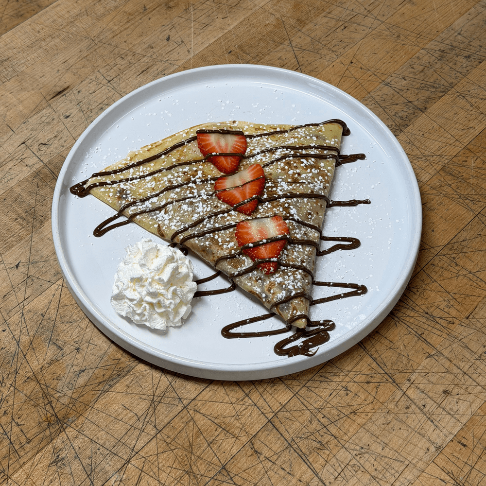 Nutella Strawberry Crepe