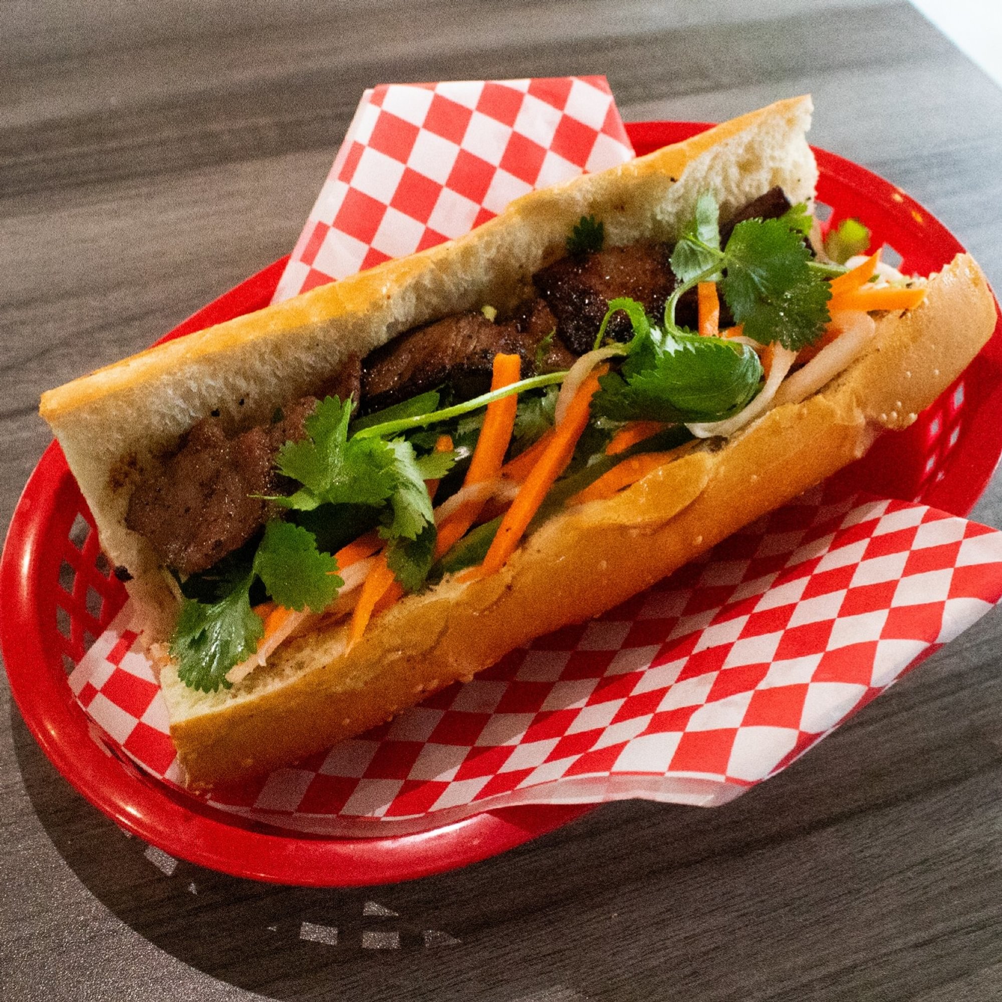 B1. Bánh Mì Thịt Nướng / Chargrilled Pork Sandwich