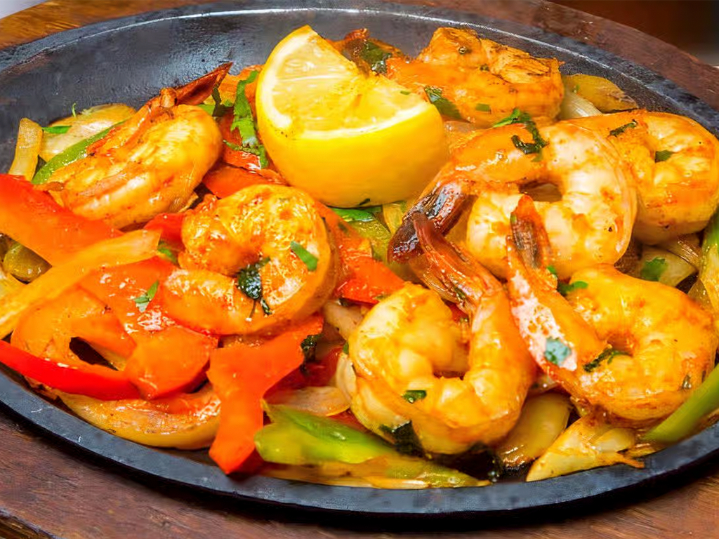 Shrimp Fajitas