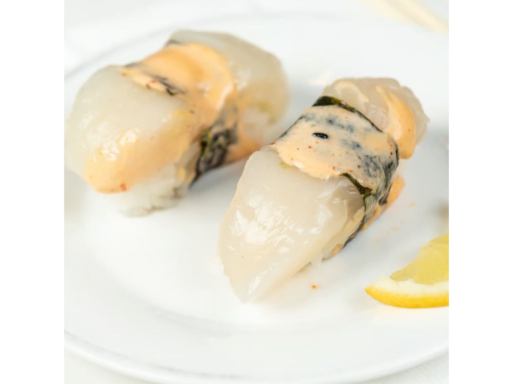 Spicy Hotate Nigiri