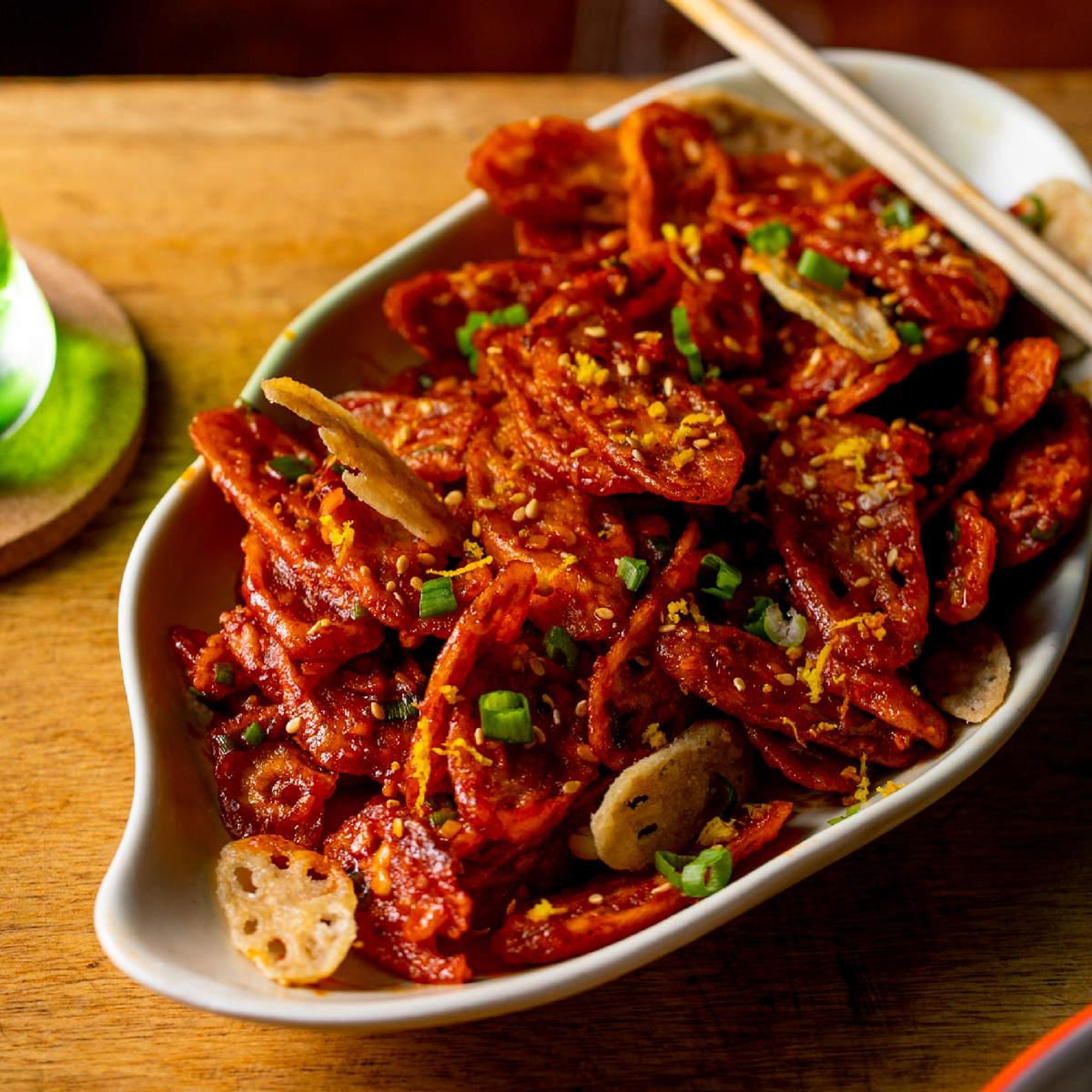 Schezwan Lotus Root