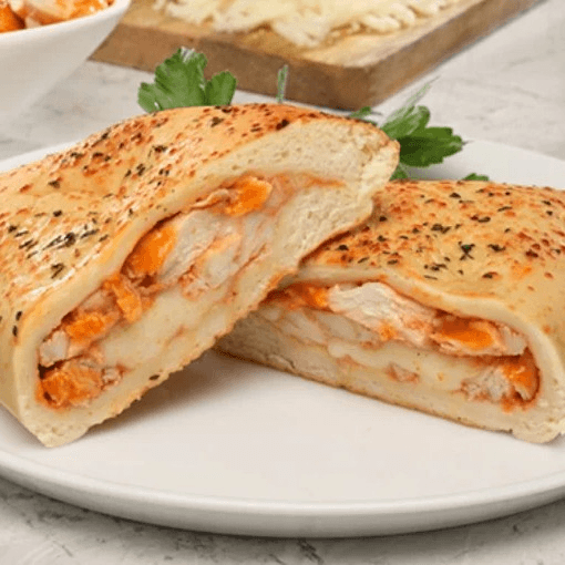 The Cheesy Trio Calzone