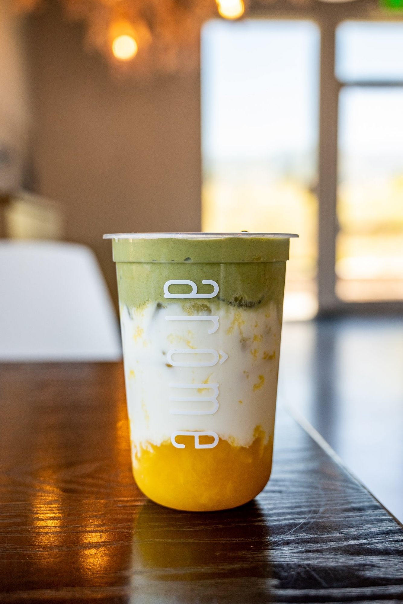 Mango Matcha Milk
