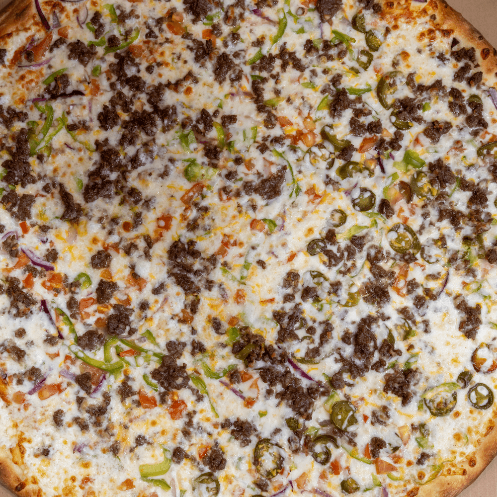Cheeseburger Pizza