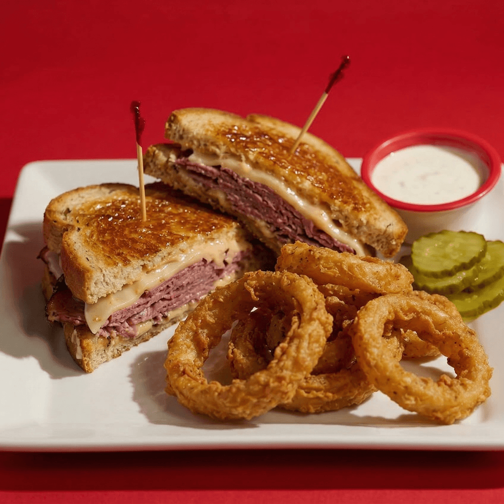 Pastrami Melt Sandwich