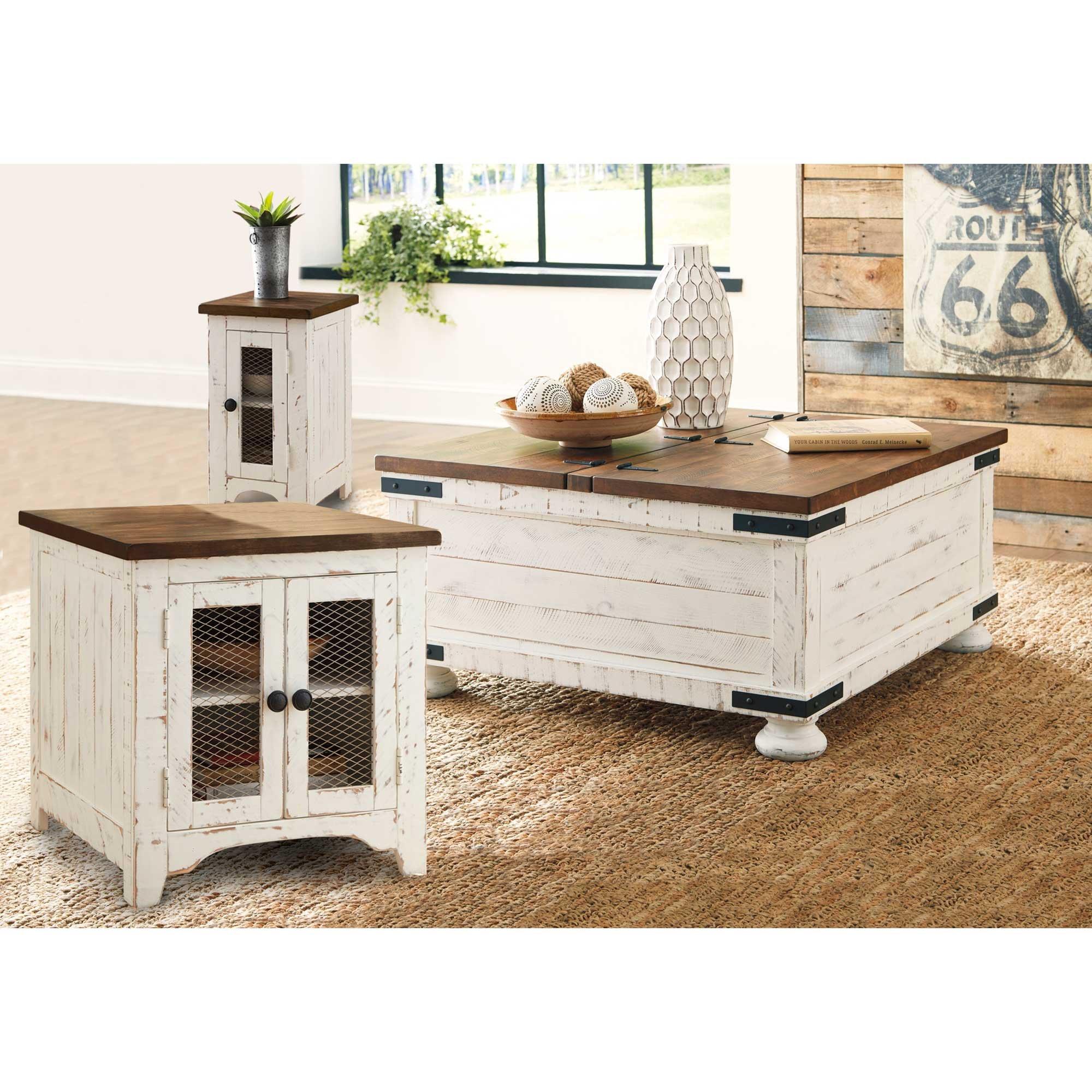 3-Piece Wystfield Coffee Table w/ Chair & End Tables