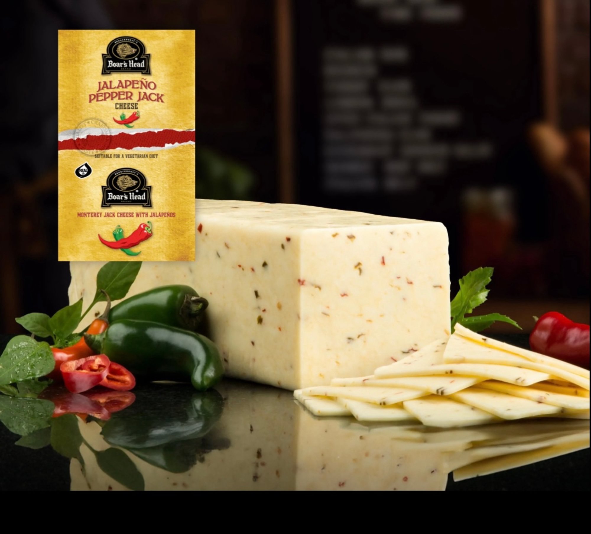 Pepper Jack Cheese (1/2 Lb)