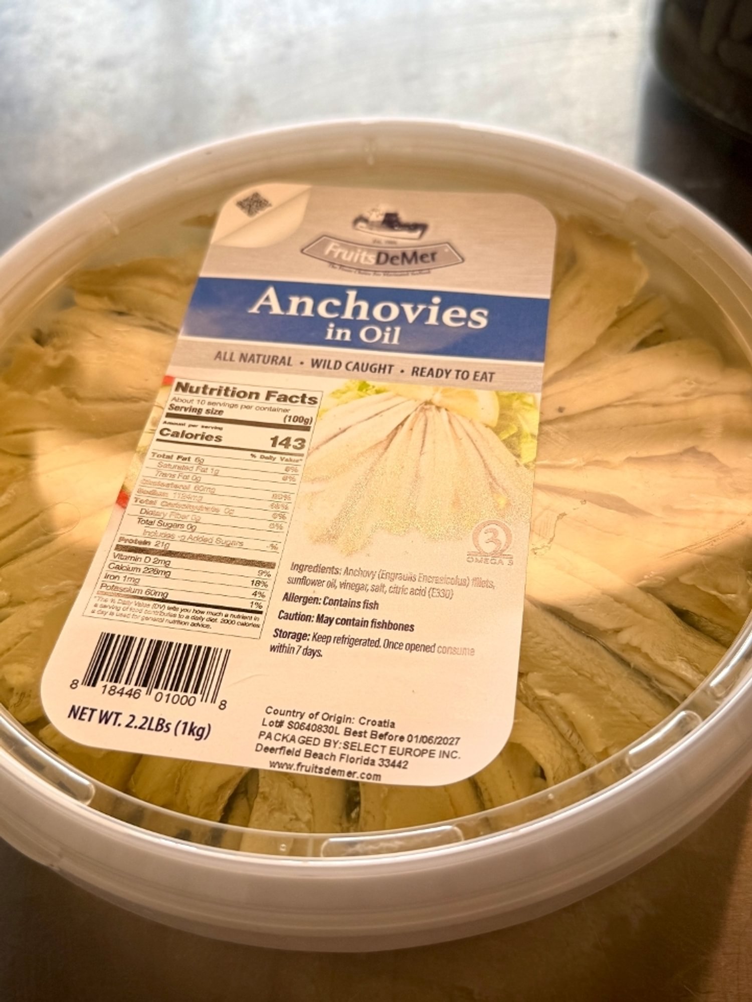 White Anchovies