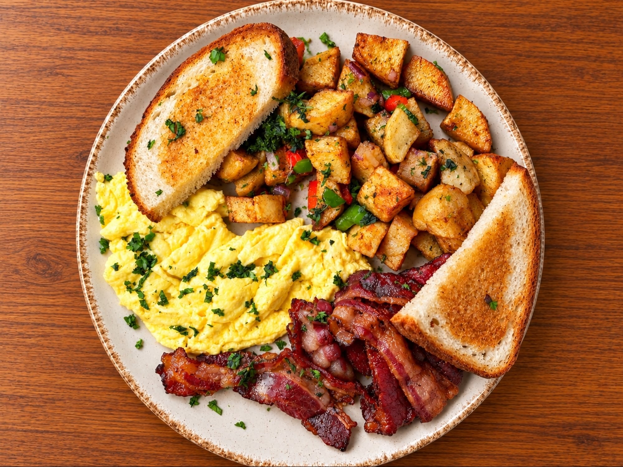 American Style Breakfast