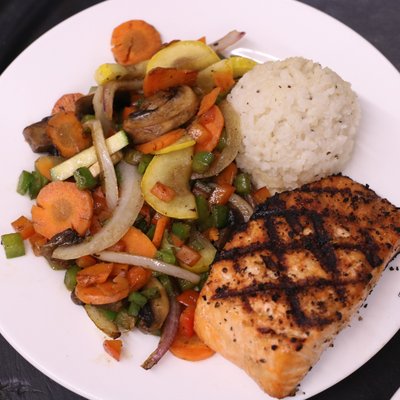 Grilled Atlantic Salmon
