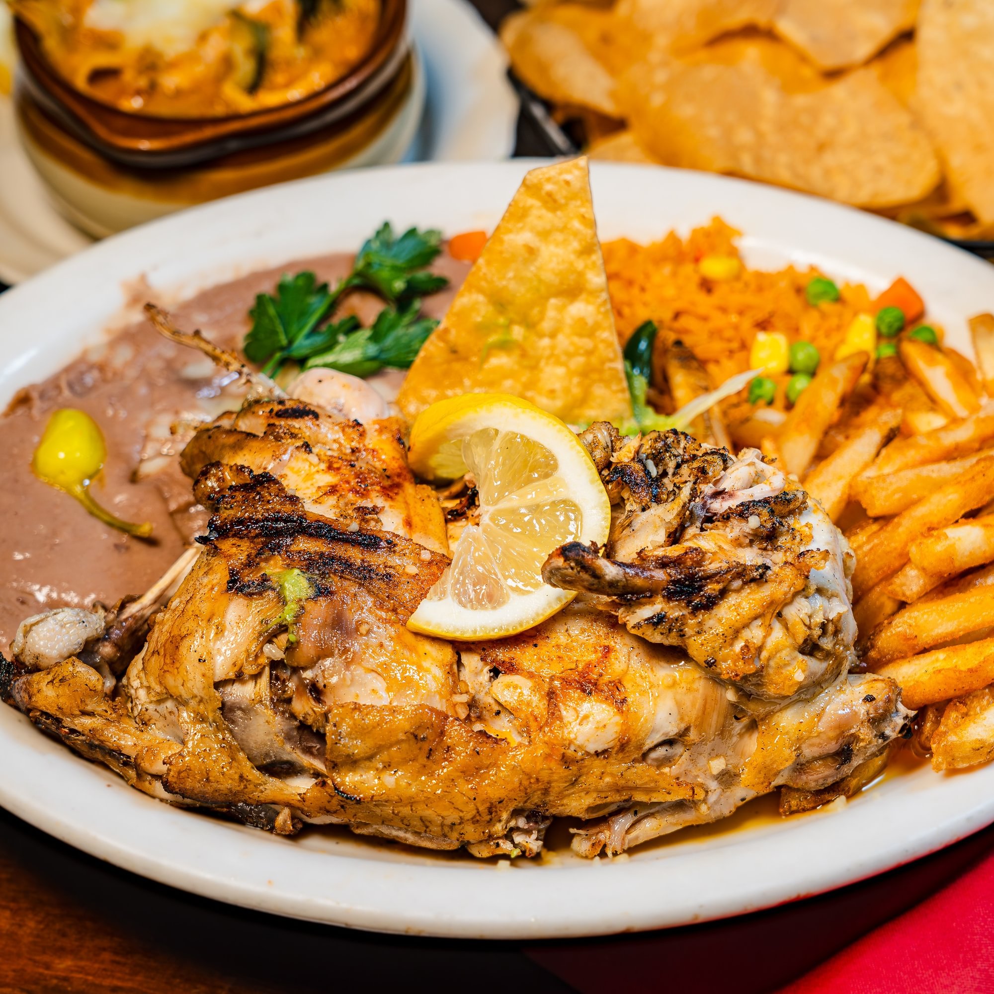 Half Chicken a la Plancha