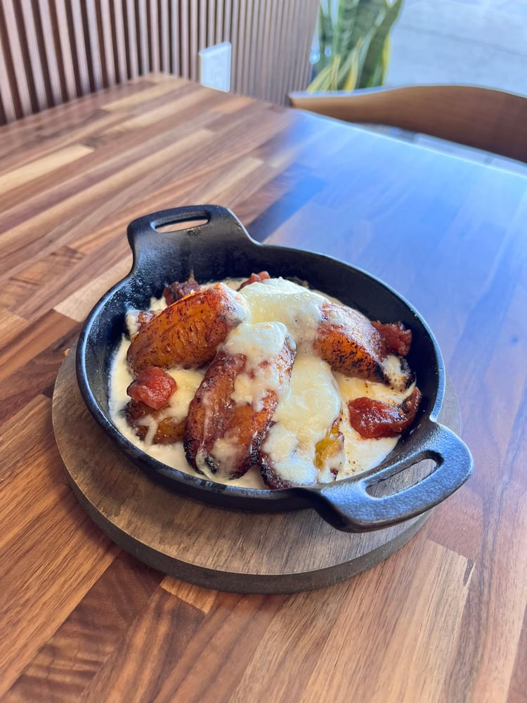 Sweet Plantain "Au Gratin"