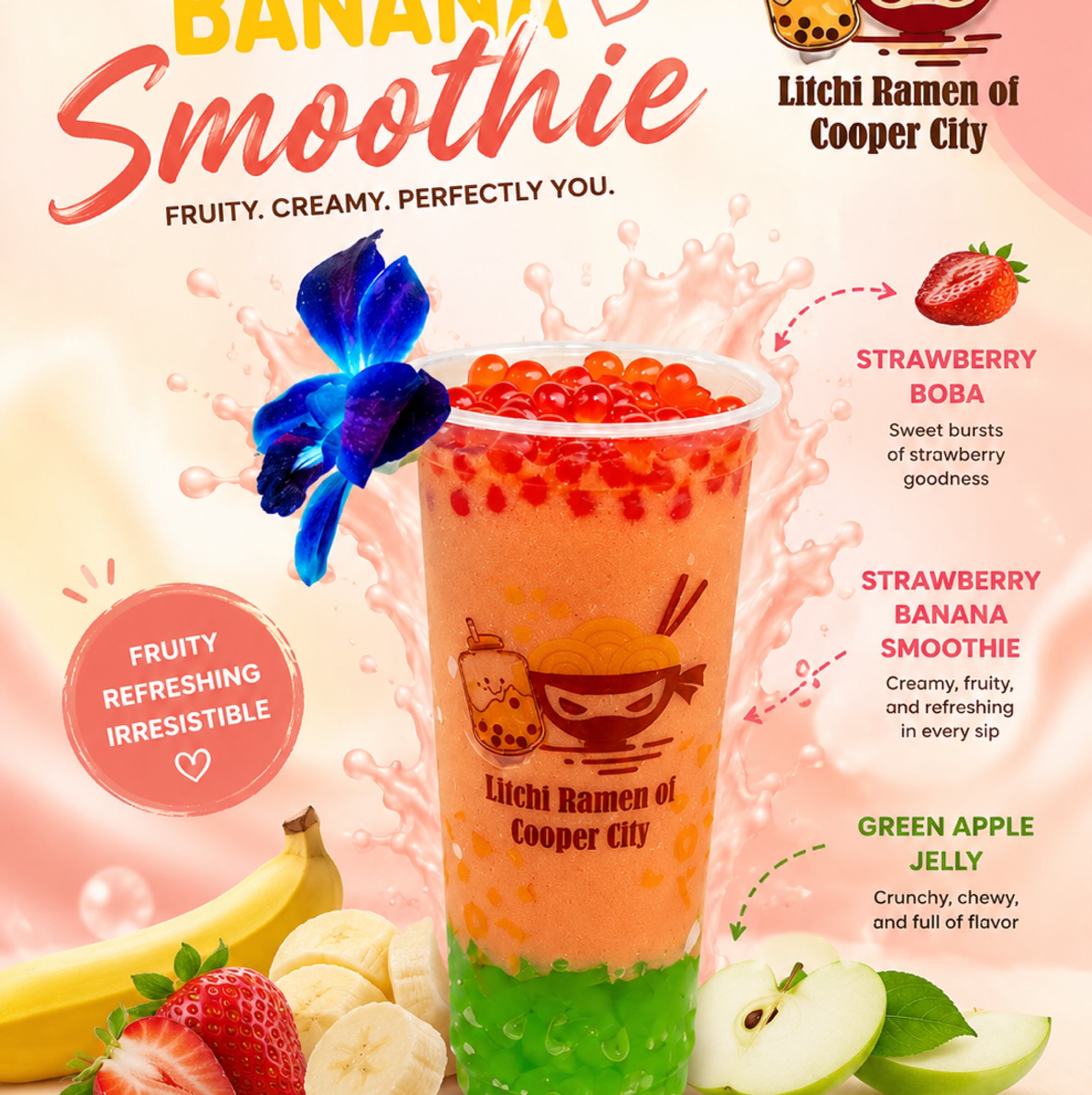 Smoothies - 2 flavors
