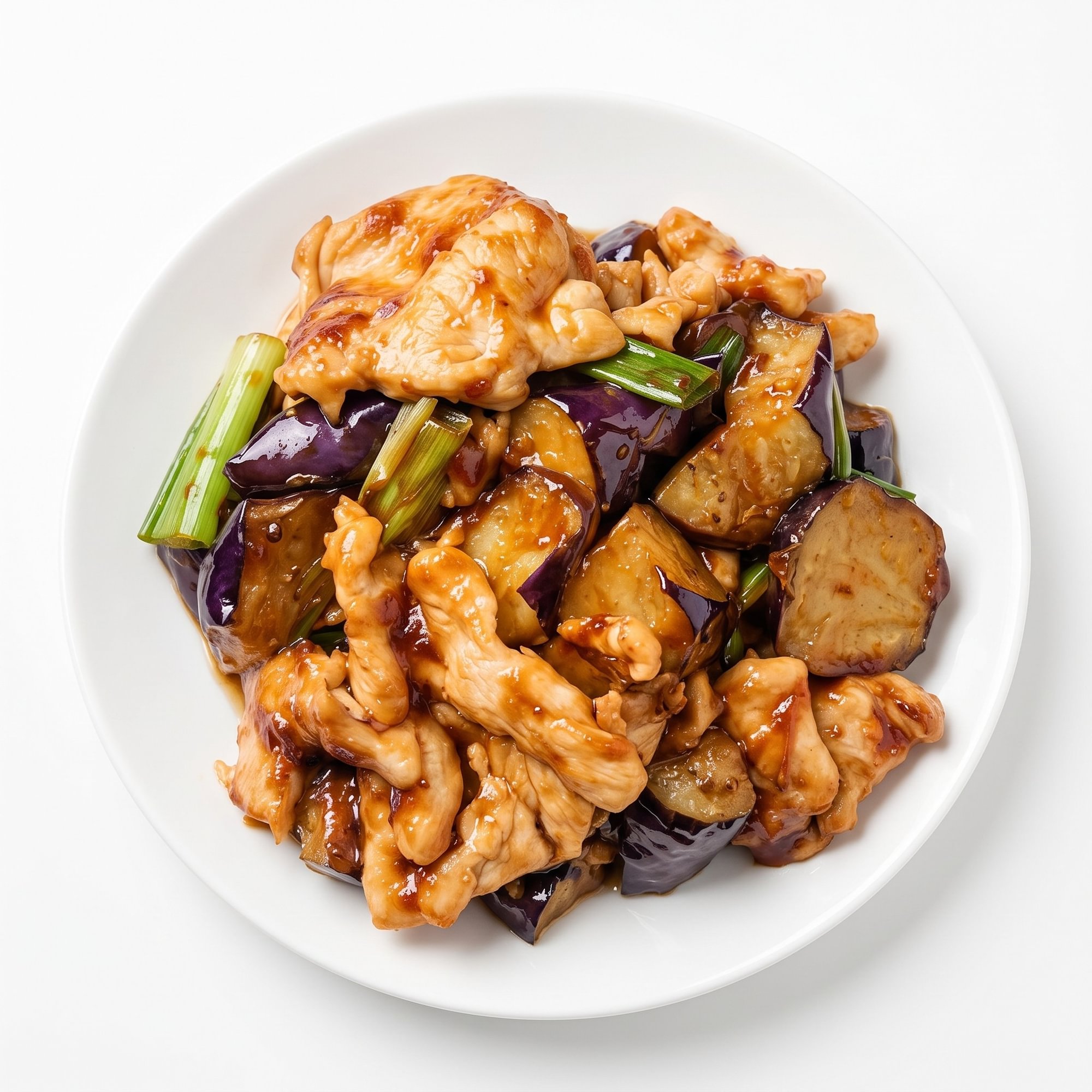 Fragrant Eggplant with Chicken