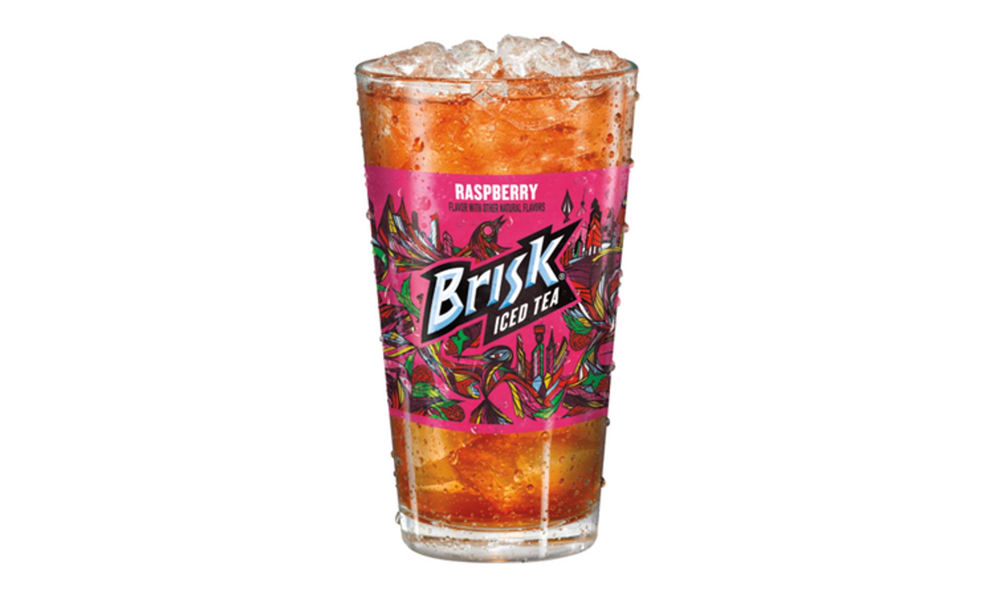 Brisk Raspberry Tea.