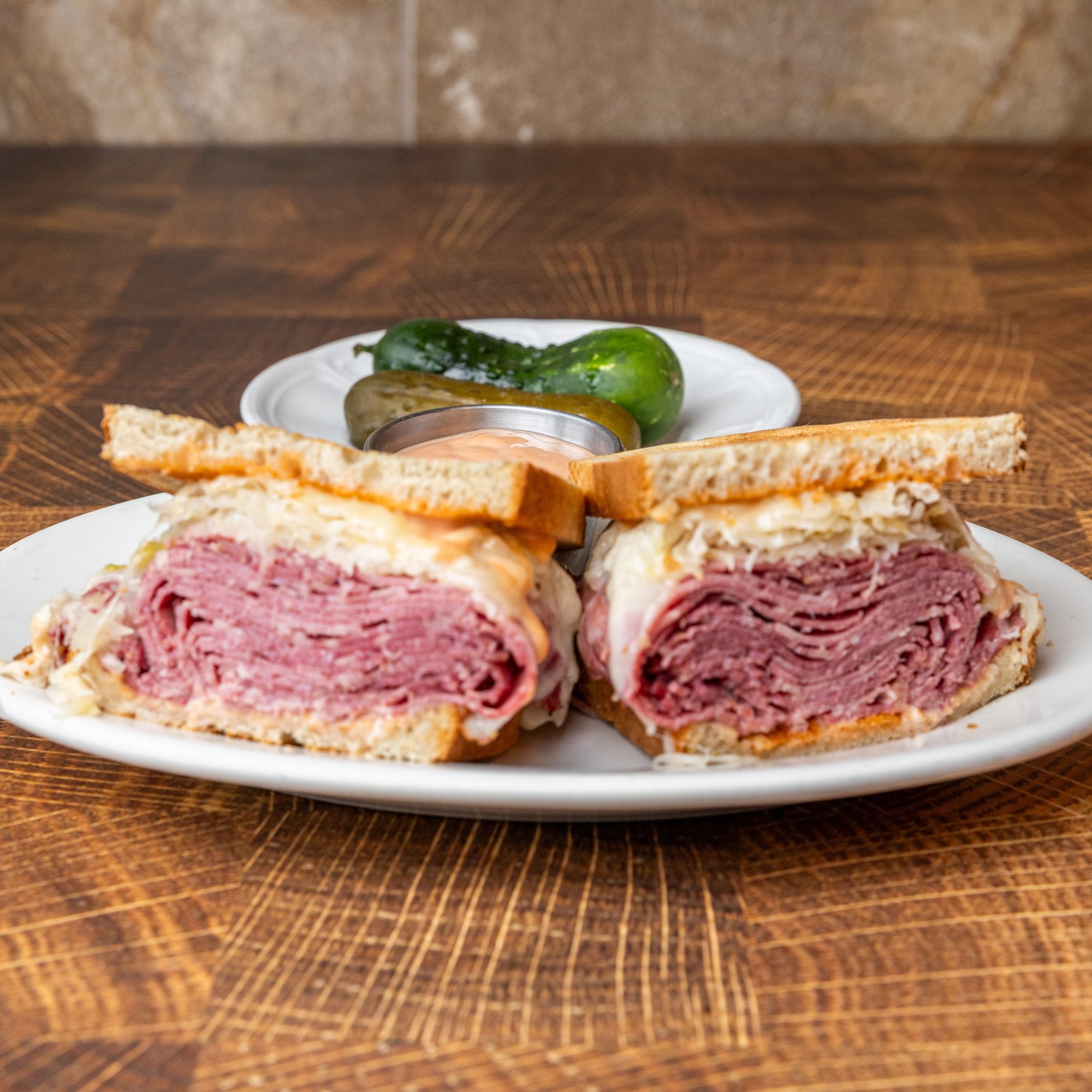 Reuben with Corned Beef
