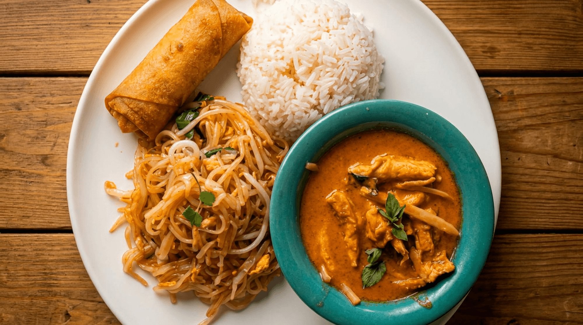Combo A: Red Curry