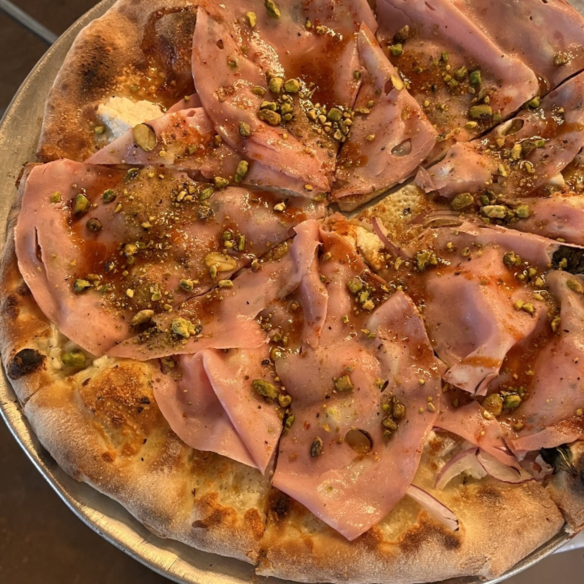 Mortadella Pizze