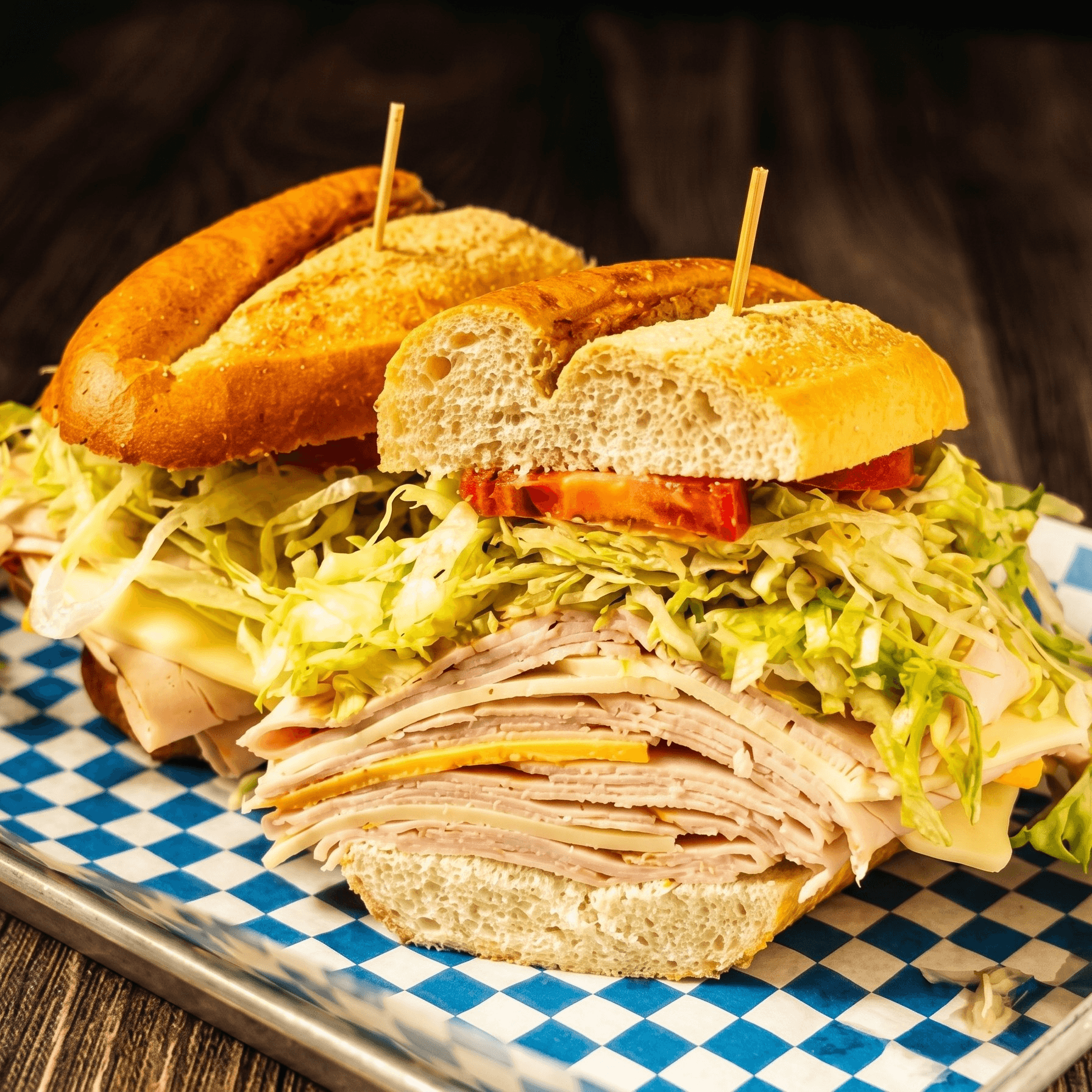 Mad Turkey Sandwich